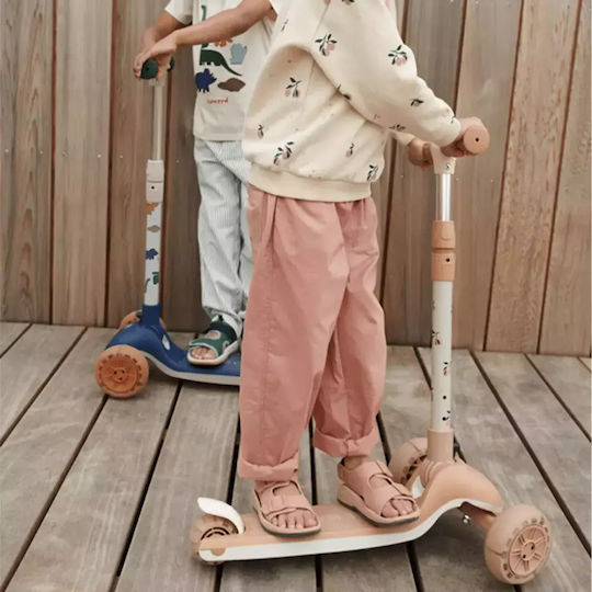 Liewood Kids Scooter Foldable Saira 3-Wheel for 3+ Years Dinosaurs Mist
