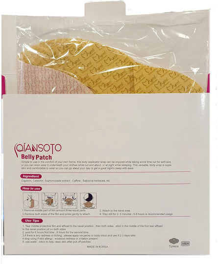 Patch for Slimming Cellulite and Retention