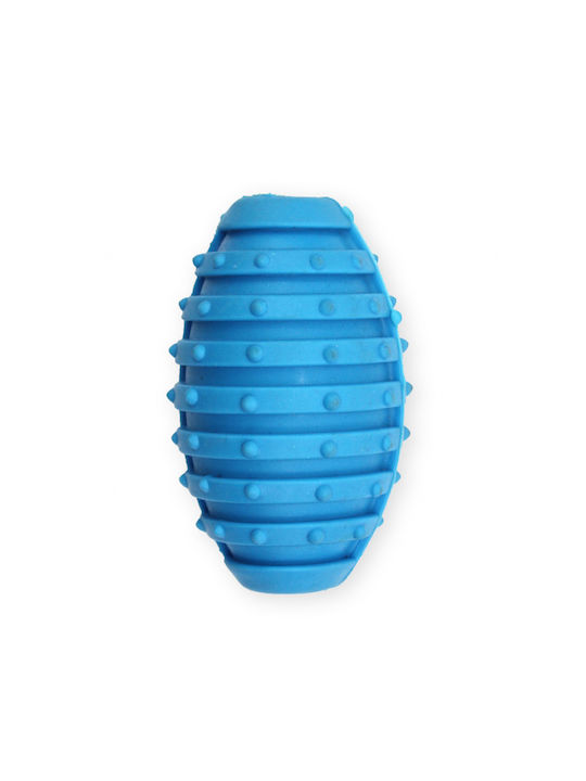 Minge de rugby Tpr albastră 10cm Minge de rugby Tpr albastră 10cm