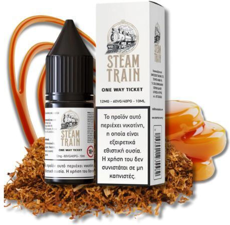 Steam Train Fertige Nachfüllflüssigkeit mit Rauchen Geschmack 12mg 10ml