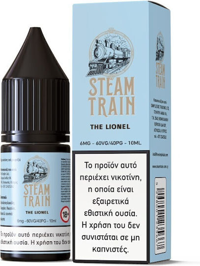 Steam Train Έτοιμο Υγρό Αναπλήρωσης με Γλυκιά Γεύση 6mg 10ml