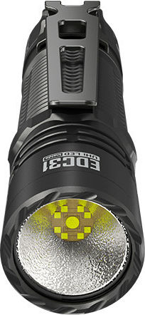 NiteCore Flashlight LED IP68 with Maximum Brightness 3500lm EDC31 Black