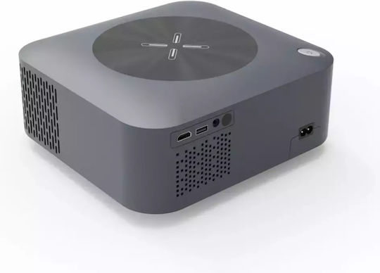 Art X6PRO Projector DLP Full HD Λάμπας LED με Wi-Fi και Ενσωματωμένα Ηχεία