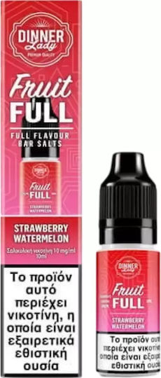 Dinner Lady Fertige Nachfüllflüssigkeit Fruit Full mit Fruchtig / Süß Geschmack 10mg 10ml