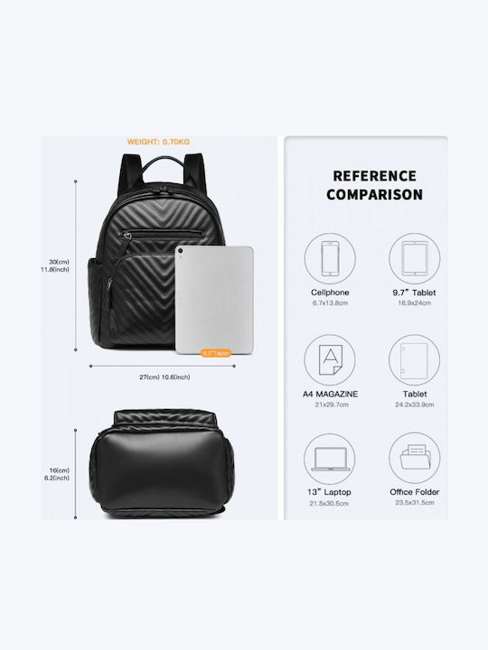 Miss Lulu Backpack Black
