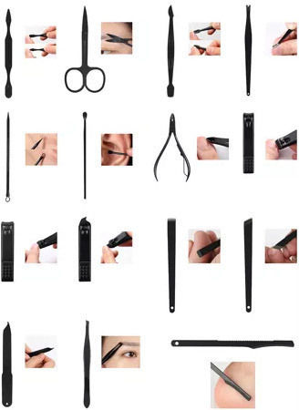 Soulima Manicure / Pedicure Set 23232