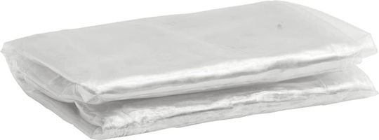 vidaXL Αδιάβροχος Μουσαμάς 350gr/m² 3x1μ. Βαρέως Τύπου Διάφανος