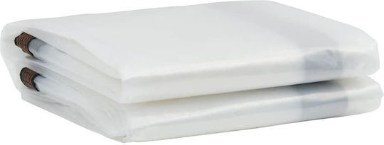 vidaXL Waterproof Tarpaulin 140gr/m² 12x3m. Light Type Transparent