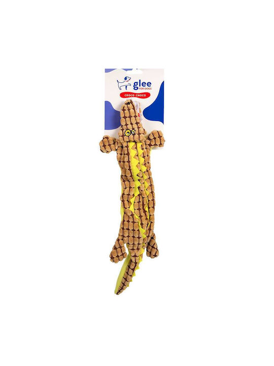 Παιχνίδι Σκύλου Glee Croco Choco Squeaky Καφέ 45x6x2,5cm Παιχνίδι Σκύλου Glee Croco Choco Squeaky Καφέ 45x6x2,5cm