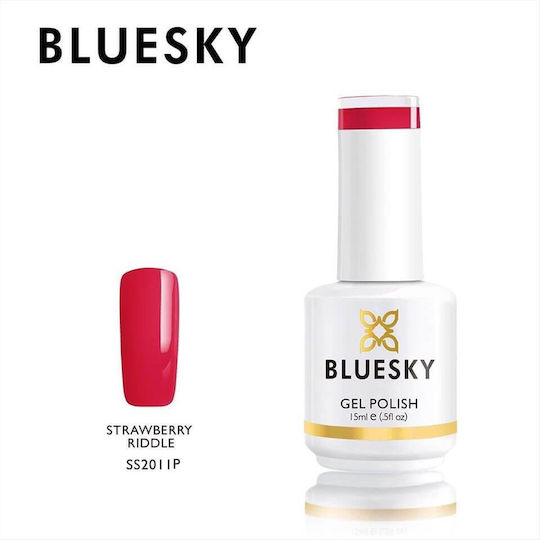 Bluesky Classic Ημιμόνιμο Βερνίκι Νυχιών Strawberry Riddle 15ml