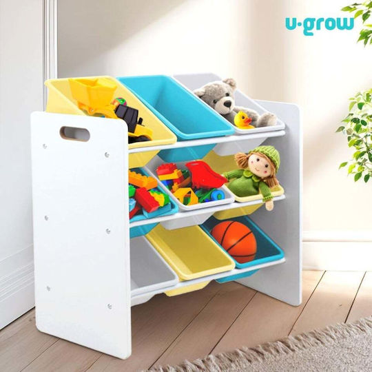 U-Grow Toy Storage System Blue 63x30x60cm 1pcs
