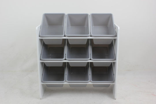 U-Grow U-Grow Spielzeug-Organisator Graues 63x30x60cm