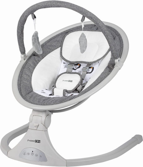 FreeOn Elite Swing Ηλεκτρικό Relax Μωρού Γκρι