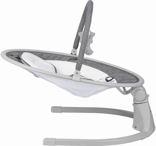 FreeOn Elektrisch Baby Relax Schaukel Elite Swing mit Musik Gray für Kind bis 9kg