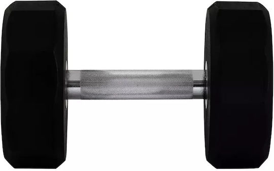 AMILA Hantel Dekagon Gummi 1 x 27,5kg
