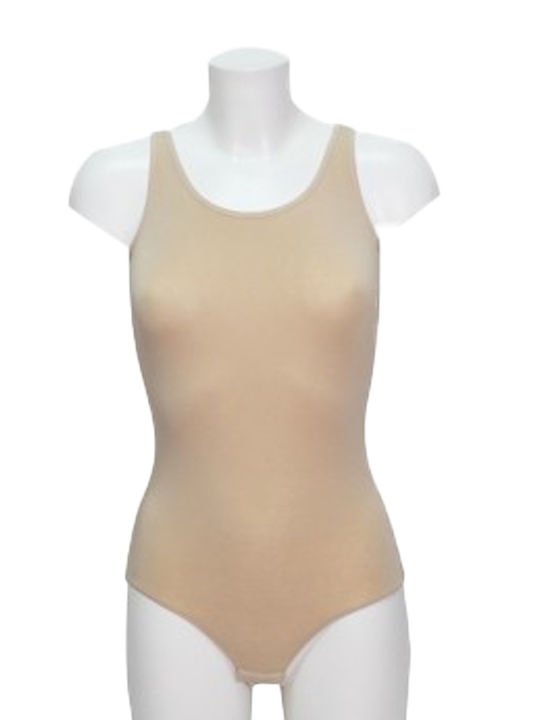 Helios Bodysuit pentru femei Bej