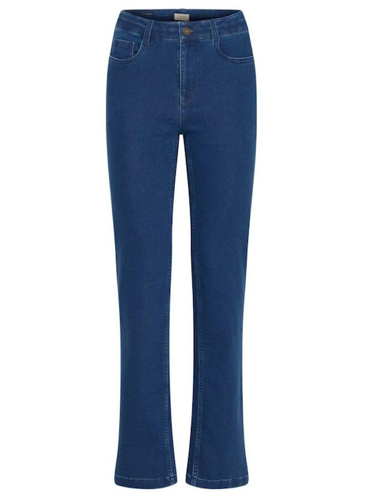 Γυναικείο Jean Παντελόνι σε Slim Εφαρμογή Mid Blue