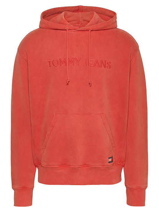 Sweatshirt with Hood Orange