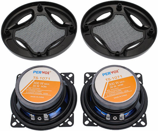 PerVoi Σετ Ηχεία Αυτοκινήτου 4" με 30W RMS (2 Δρόμων)