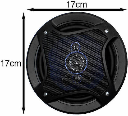 PerVoi Σετ Ηχεία Αυτοκινήτου 6" με 40W RMS (3 Δρόμων)