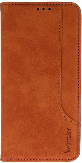 Samsung Book Δερματίνης / Σιλικόνης Καφέ (Samsung Galaxy A36 5G)