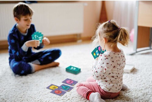 Board Game Kiddy Cards - Μαύρος Γάτος for 2+ Players 4+ Years Old AS