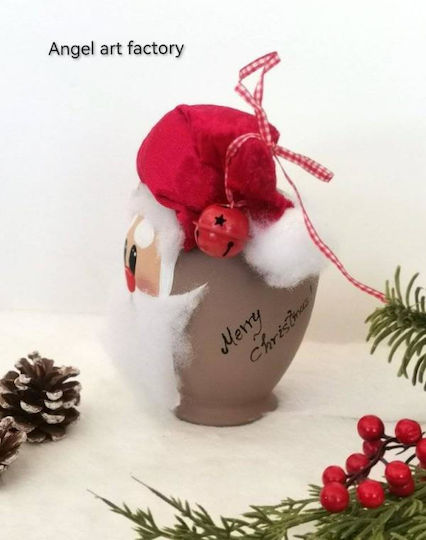 Pușculiță decorativă ceramică 3D Moș Crăciun