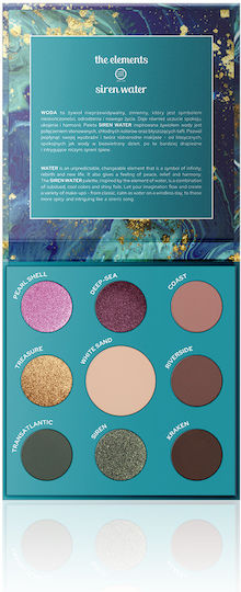 Claresa Lidschattenpalette Matt in fester Form Siren Water 12gr