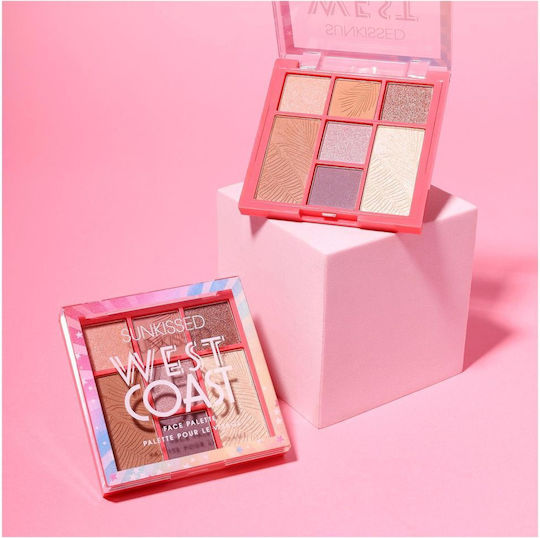 Sunkissed Eye Shadow Palette in Solid Form California Dreaming West Cost 9.3gr