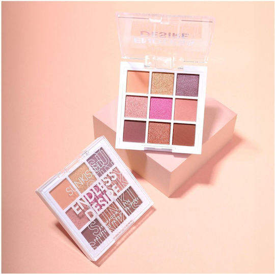 Sunkissed Endless Desire Παλέτα με Σκιές Ματιών Matte σε Στερεή Μορφή 8.1gr