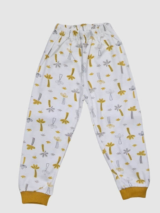Supermini Kids' Pajamas Winter Mustard