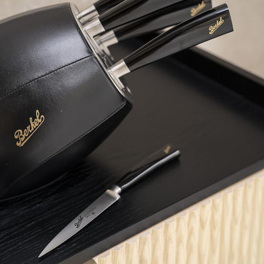 Berkel Elegance Σετ Μαχαίρια με Βάση από Ανοξείδωτο Ατσάλι 5τμχ