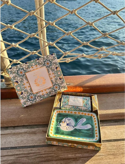 Gift Set Artisanal Soap Acqua Di Ischia Casa Amalfi Msgb06