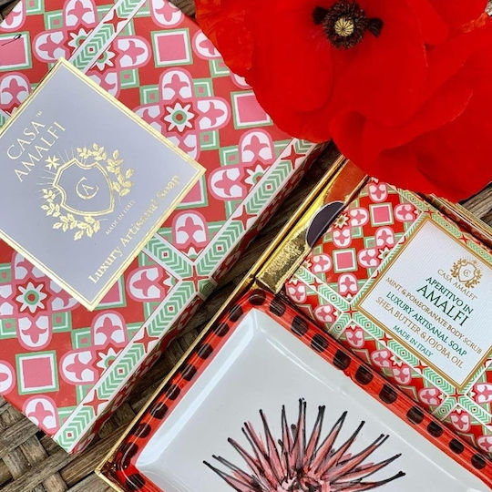 Geschenkset Handgemachte Seife Aperitivo In Amalfi Casa Amalfi Sgb08