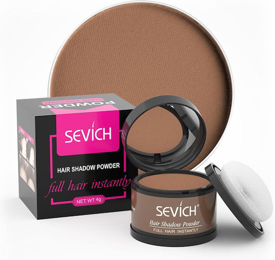 Pudră de Păr pentru Camuflarea Zonelor Rare Sevich