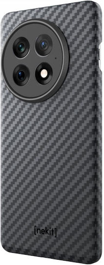 Nekit Umschlag Rückseite Aramid Fiber 1mm Schwarz (OnePlus 13)