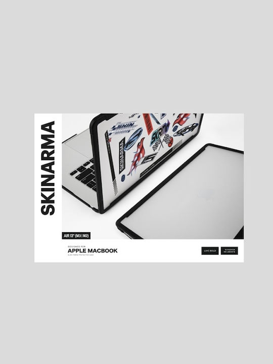 Skinarma Hülle Henko MacBook Air 13" M3-m2 Frost Klar