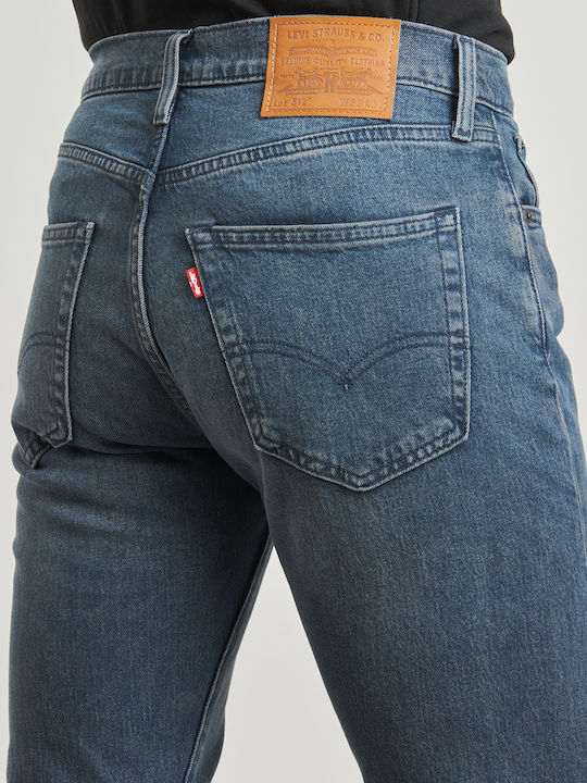 512 Men's Jeans Pants with Skinny Tapered Fit Blue