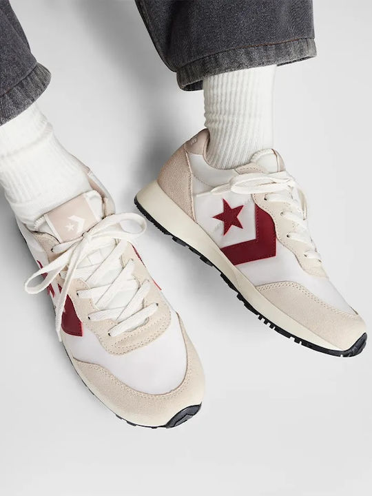Sneakers Pentru Bărbați Light Dune / Alb Vintage