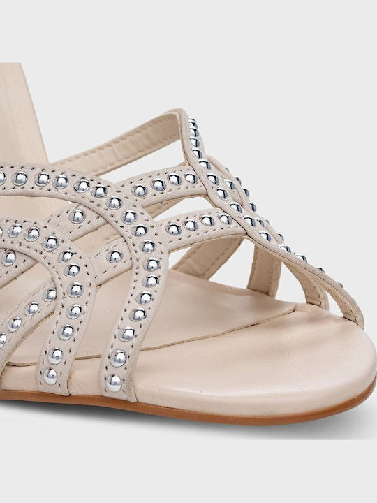 Sandalen Weiß