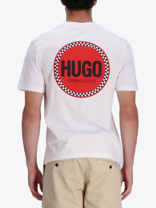 Hugo Derdcho T-shirt Λευκό