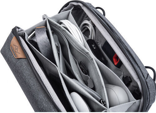 Peak Design Pouch Φωτογραφικής Μηχανής Travel Tech 2L σε Γκρι Χρώμα