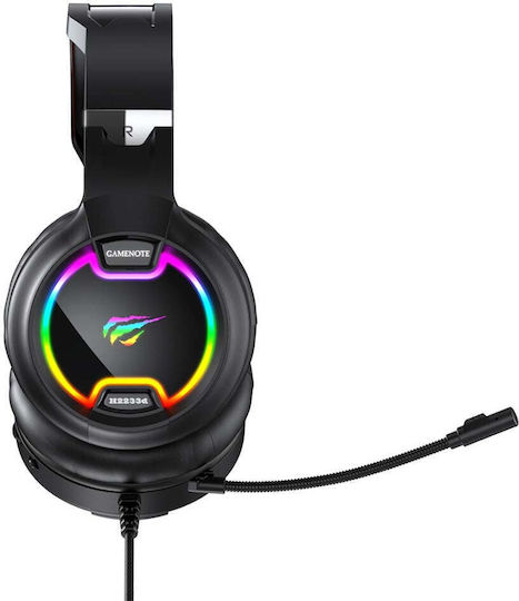 Havit H2233D Over Ear Gaming Headset με σύνδεση USB / 3.5mm