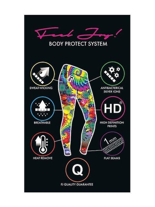 Damen Leggings Lang Formendefinition Hohe Taille & Push-up Mehrfarbig