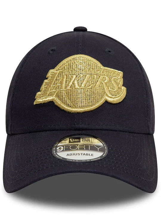 New Era Metallic 9forty Lakers Unisex Cap Blue 60595197