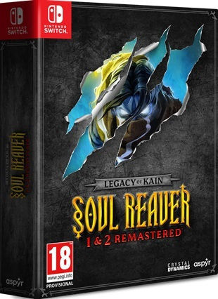 Legacy of Kain: Soul Reaver 1 & 2 Remastered Deluxe Edition Switch Game