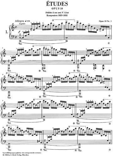 G. Henle Verlag Frederic Chopin - Etudes Complete pentru Pian