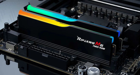 G.Skill Ripjaws M5 Neo 32GB DDR5 RAM cu 2 module (2x16GB) și Viteză 6000 pentru Desktop