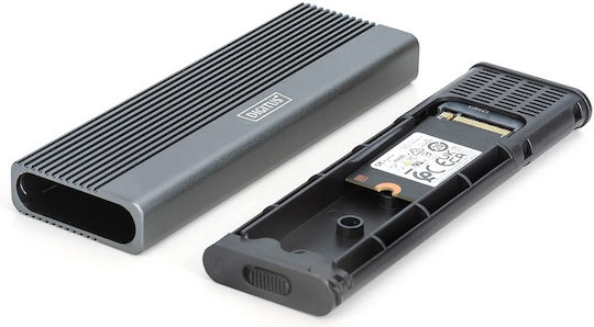 Digitus Θήκη για Σκληρό Δίσκο M.2 SATA III NVME με σύνδεση USB 3.1