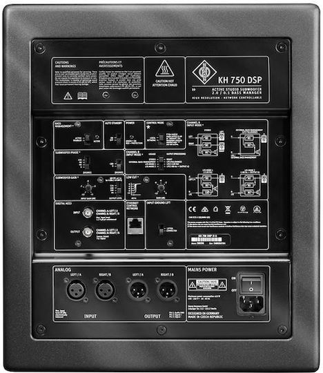 Neumann KH-750-DSP-D-G Autoîntăritor Subwoofer cu Difuzor 10" 256W Negru